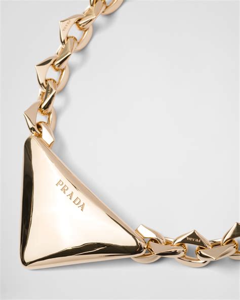 prada gold jewelry|prada jewelry for women.